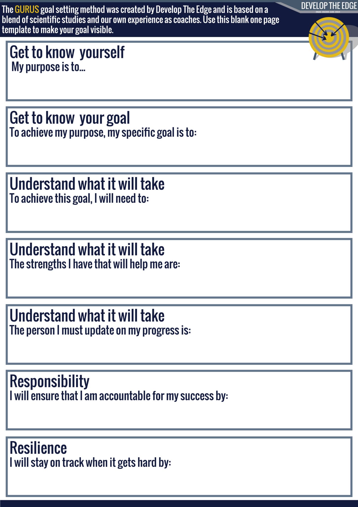 GURUS Resources Develop The Edge